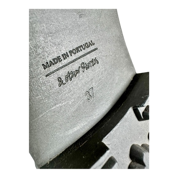 & Other Stories Women’s Leather Lace-Up Hiking Boots US 7 - Picture 14 of 16